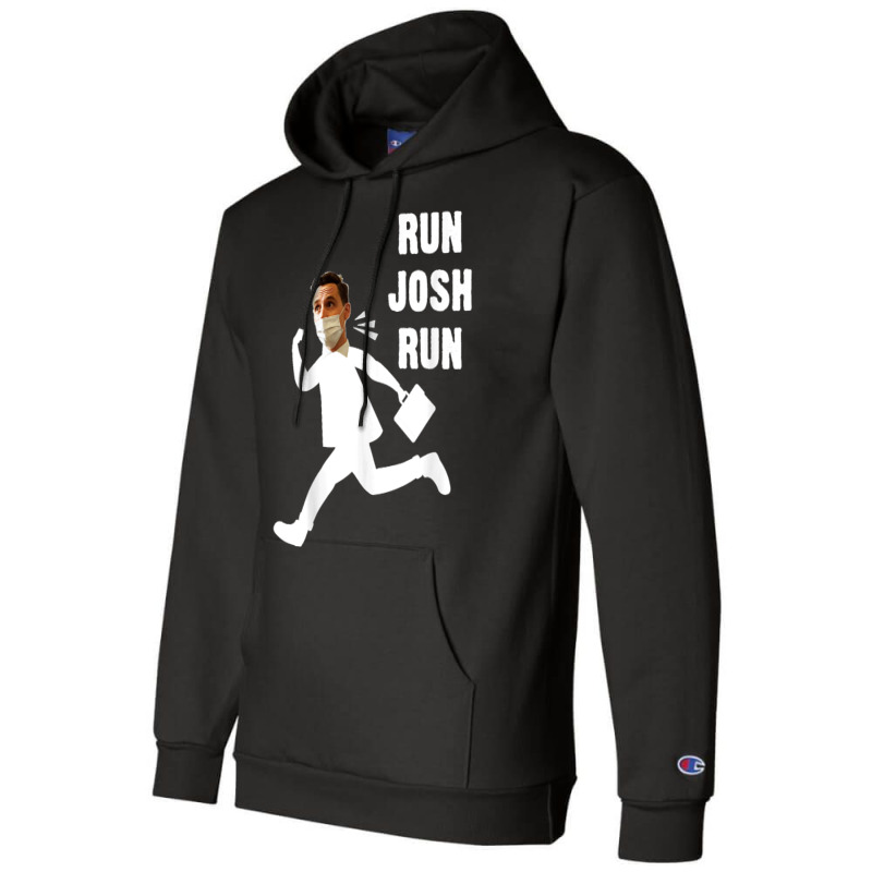 Josh Hawley Run Free Funny Josh Hawley Running Champion Hoodie by AnaMercedesContreras | Artistshot