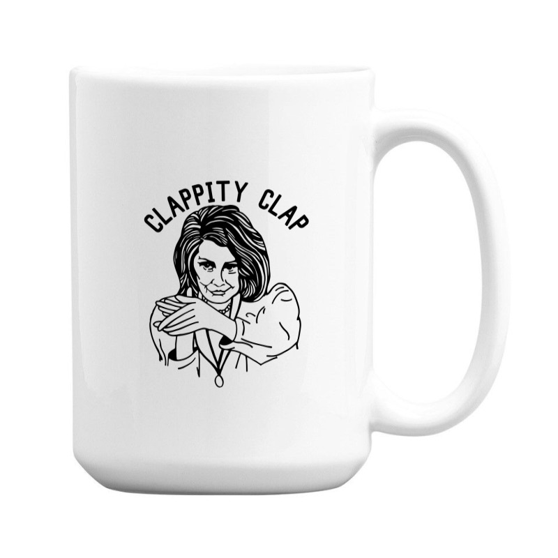 Nancy Pelosi Clappity Clap [tw] 15 Oz Coffee Mug | Artistshot