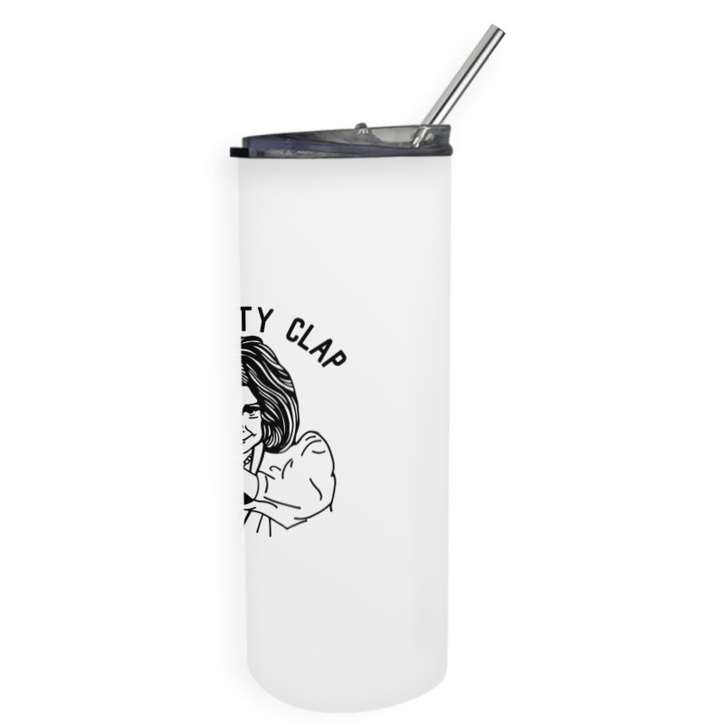 Nancy Pelosi Clappity Clap [tw] Skinny Tumbler | Artistshot