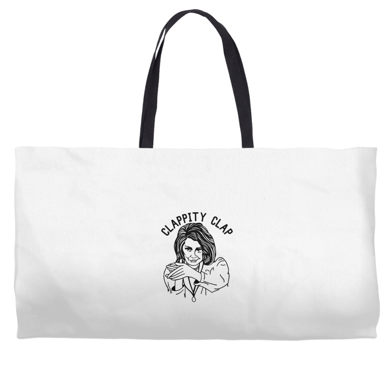 Nancy Pelosi Clappity Clap [tw] Weekender Totes | Artistshot