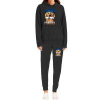 Phinished Phd Cute Golden Retriever Grad Candidate Student Sweatshirt Hoodie & Jogger Set | Artistshot