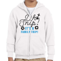 Oh Snip Family Trip For Light Youth Zipper Hoodie | Artistshot