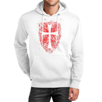 Crusader Knights Templar Crusader Distressed Cross Men Tank Top Unisex Hoodie | Artistshot