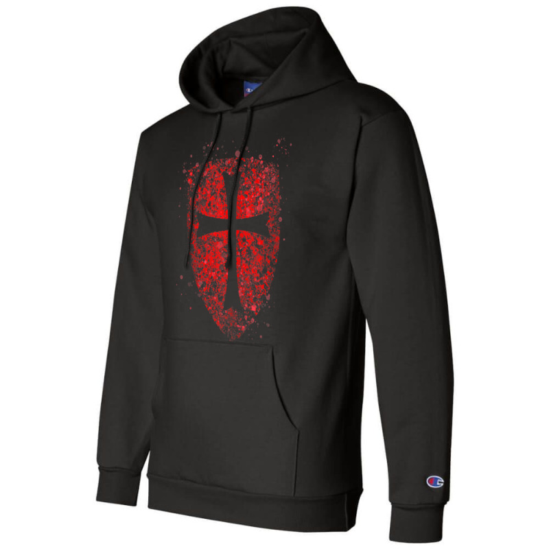 Crusader Knights Templar Crusader Distressed Cross Men Tank Top Champion Hoodie | Artistshot