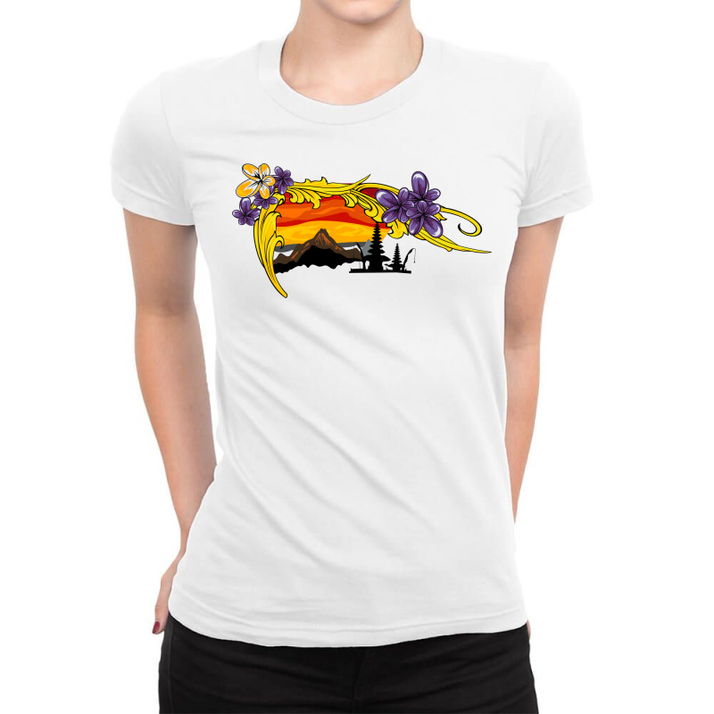 Bali Beach Ladies Fitted T-shirt | Artistshot