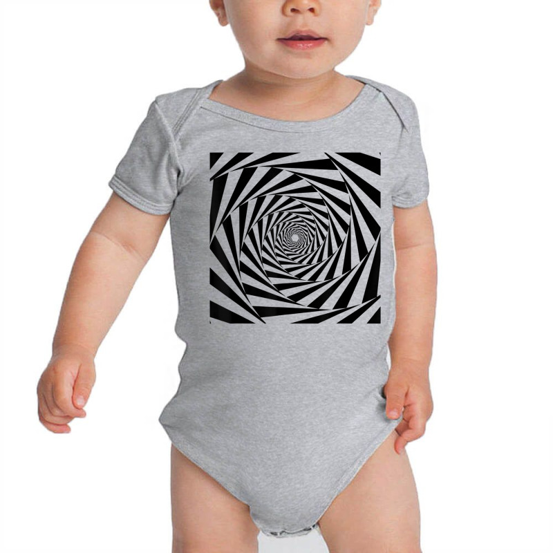 Spiral Abstract Hypnosis Zone Shirt Baby Bodysuit by cm-arts | Artistshot