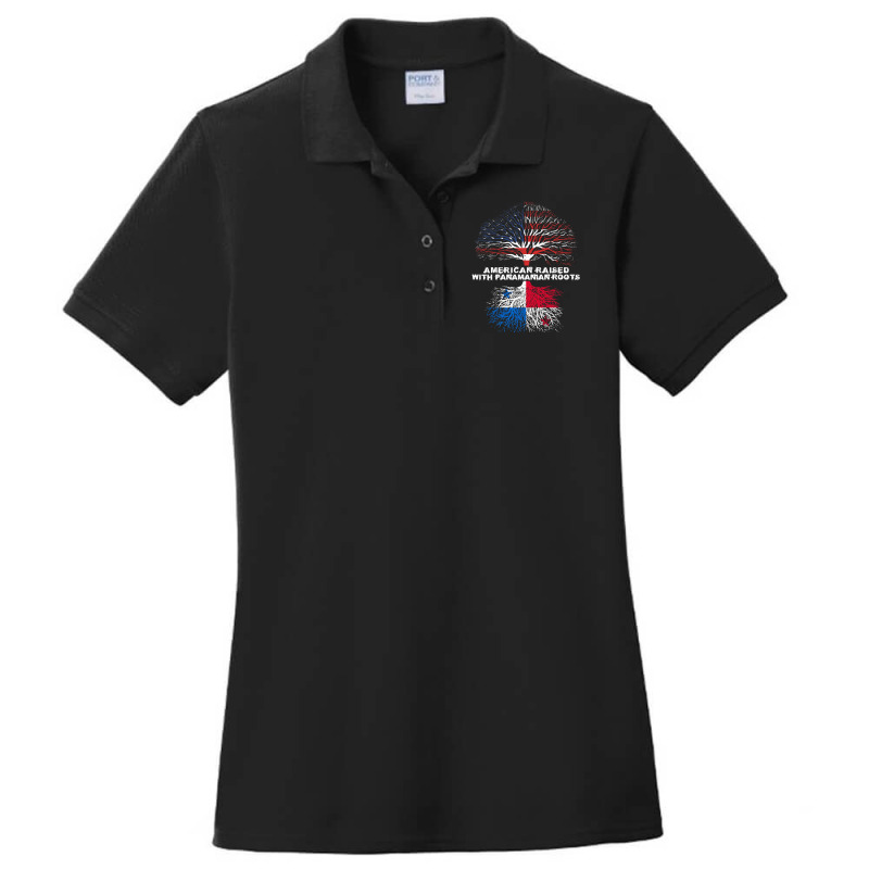 American Raised With Panamanian Roots Panama Ladies Polo Shirt by trokeryth | Artistshot