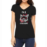 Catastrophe Women's V-neck T-shirt | Artistshot