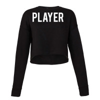 Tickle Tees Basics What I Am Series Player Sweatshirt Cropped Sweater | Artistshot