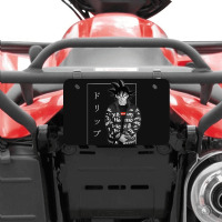 Goku Drip Classic Atv License Plate | Artistshot