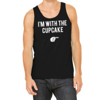 I M With The Cupcake Halloween Costume Funny Couples Tank Top | Artistshot