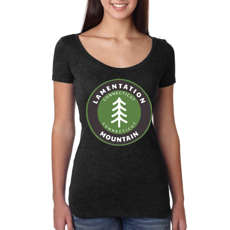 Lamentation Mountain State Park Connecticut Ct Tree Vacation Pullover  Women's Triblend Scoop T-shirt by AnaMercedesContreras | Artistshot