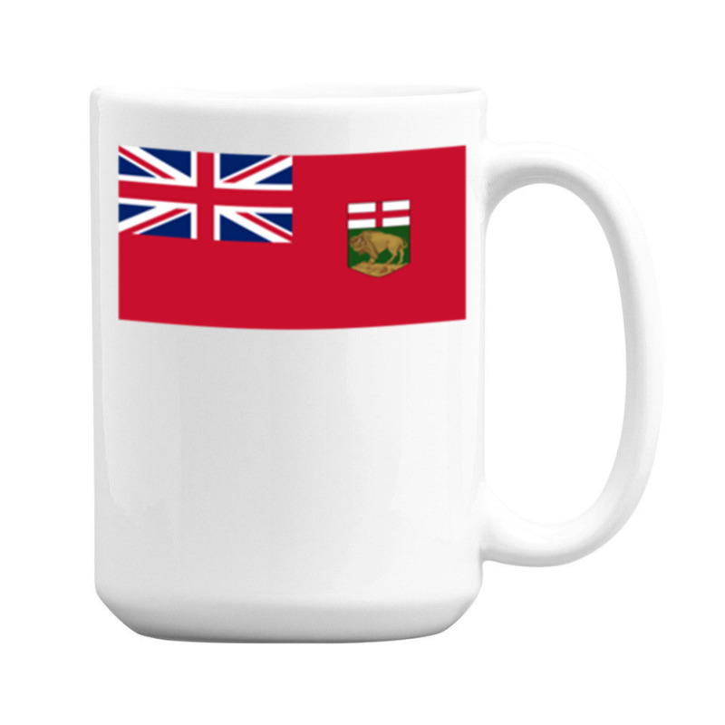 Manitoba Province Coat Of Arms Canadian Flag Winnipeg Sweatshirt 15 Oz Coffee Mug | Artistshot