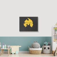 Man Hiphop Merchandise Classic Landscape Canvas Print | Artistshot