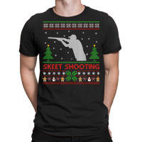 Skeet Shooting Sports Lover Ugly Skeet Shooting Christmas T Shirt T-shirt | Artistshot