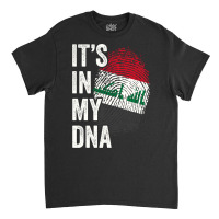 Its In My Dna Iraq Flag Iraqi Roots Pride Genetic Long Sleeve T Shirt Classic T-shirt | Artistshot