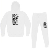 Messy Bun Skull Zero Fuck Given Halloween Usa Flag T Shirt Hoodie & Jogger Set | Artistshot