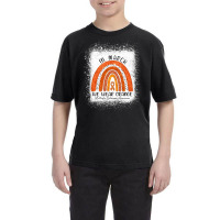 In March We Wear Orange Rainbow Multiple Sclerosis Awareness Youth Tee | Artistshot