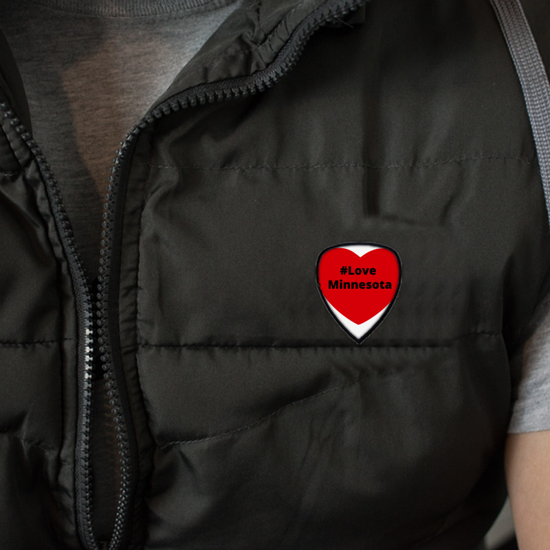 Love Minnesota, Hashtag Heart, Love Minnesota 2 Shield S Patch | Artistshot