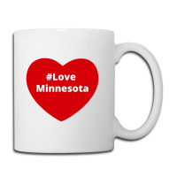 Love Minnesota, Hashtag Heart, Love Minnesota Coffee Mug | Artistshot