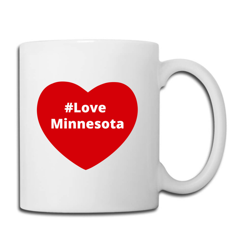 Love Minnesota, Hashtag Heart, Love Minnesota Coffee Mug | Artistshot