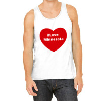 Love Minnesota, Hashtag Heart, Love Minnesota Tank Top | Artistshot