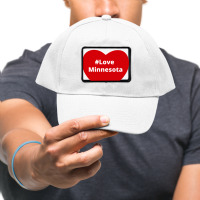 Love Minnesota, Hashtag Heart, Love Minnesota Rectangle Patch | Artistshot