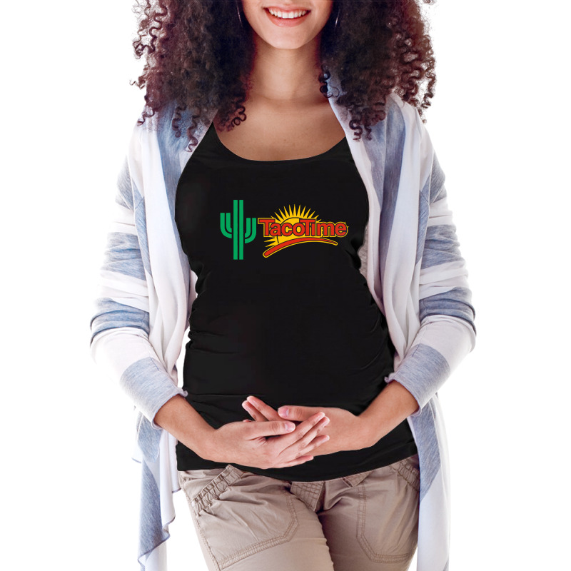 Tacotime Maternity Scoop Neck T-shirt by cm-arts | Artistshot