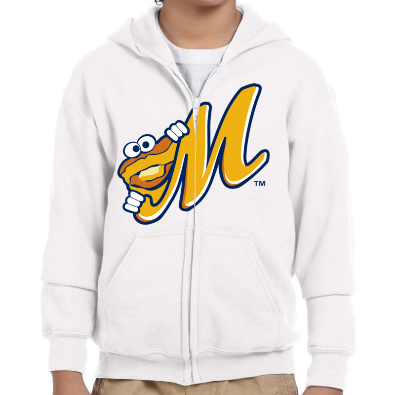 Montgomery Biscuits Youth Zipper Hoodie by SilviaMartinez | Artistshot