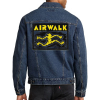 Running Man Airwalks Shoes Skateboard T Shirt Men Denim Jacket | Artistshot