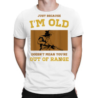 Funny Shotgun Gun Shooting And Skeet Shooting Old Man T Shirt T-shirt | Artistshot