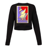 Excaliburr Fooll Propaganda Cropped Sweater | Artistshot