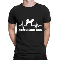 Heartbeat Greenland Dog , Greenland Dog T-shirt | Artistshot