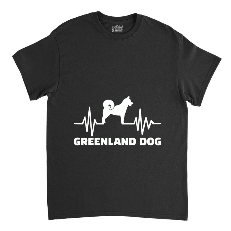 Heartbeat Greenland Dog , Greenland Dog Classic T-shirt | Artistshot