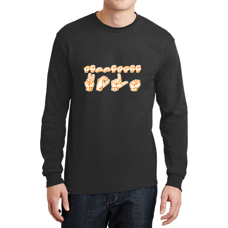 Asl   Tennessee Vols Long Sleeve Shirts by kiamadalee | Artistshot