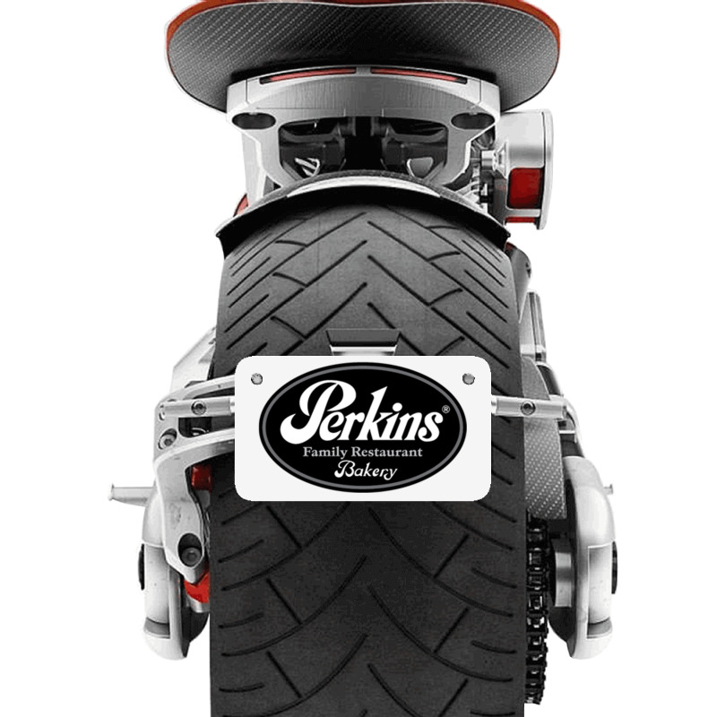 Perkins Restaurants Motorcycle License Plate | Artistshot