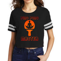 Ping Pong Master Table Tennis For Pingpong Players Scorecard Crop Tee | Artistshot