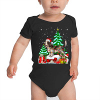 Petite Basset Griffon Vendeen Dog Christmas T Shirt Baby Bodysuit | Artistshot