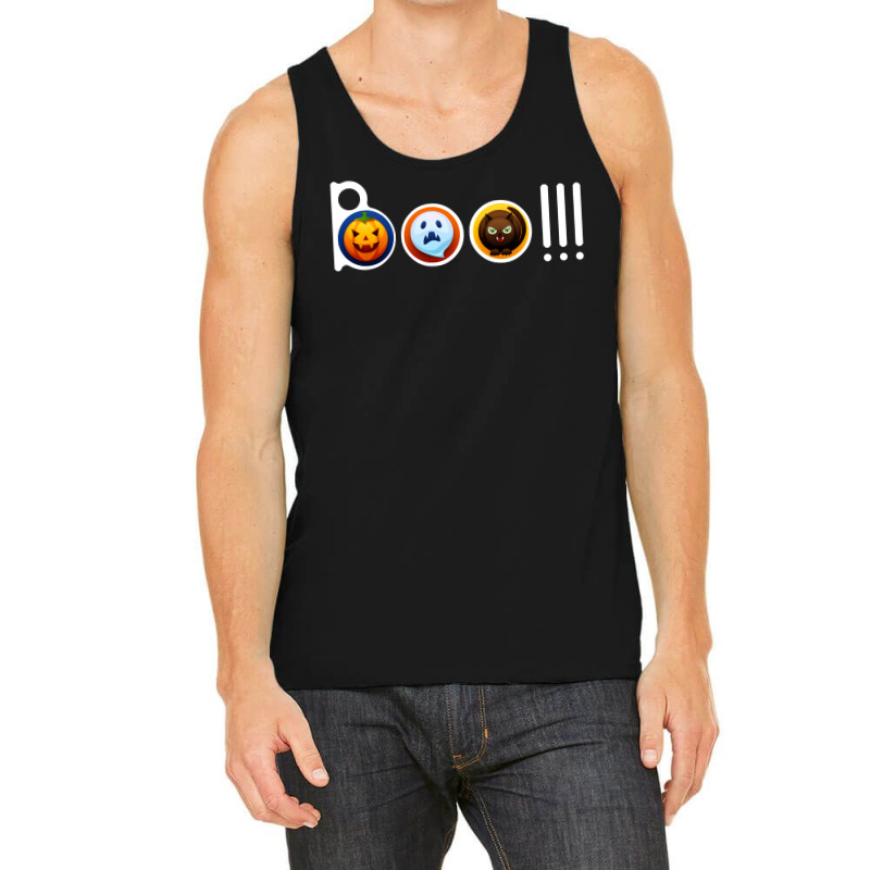 Boo Ghost Halloween Costume Funny Tank Top | Artistshot