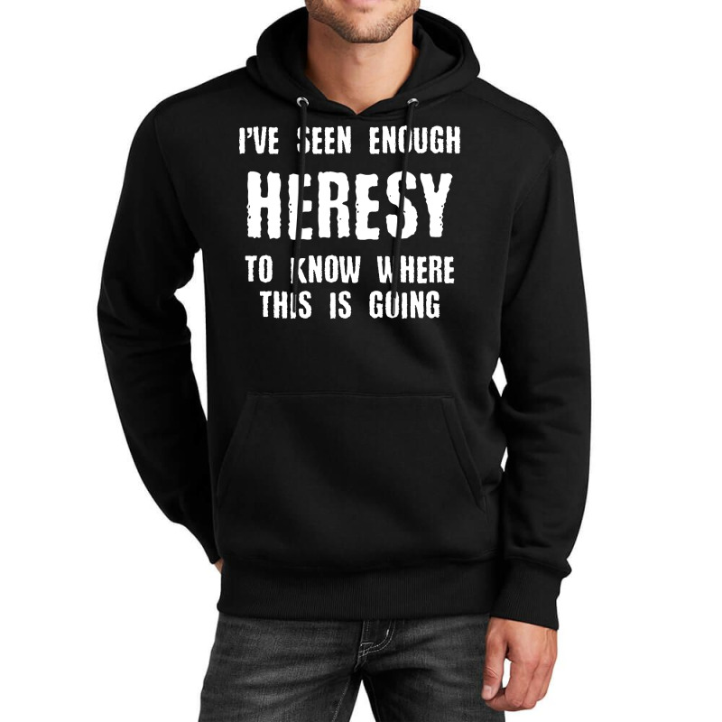 Inquisition Enough Heresy Inquisitor Meme Quotes Tabletop Wargaming Ne Unisex Hoodie | Artistshot