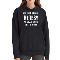 Inquisition Enough Heresy Inquisitor Meme Quotes Tabletop Wargaming Ne Vintage Hoodie | Artistshot