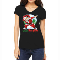 Happy Holidays  Funny Santa Women's V-neck T-shirt | Artistshot