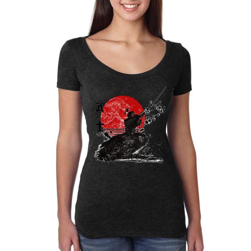 Samurais The Ghosts Women's Triblend Scoop T-shirt by cm-arts | Artistshot