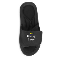 Lgbt Pride Gay Bachelor Party Man Of Honor Engagement For Fans Slide Sandal | Artistshot