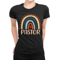 Pastor Rainbow Appreciation Day Hello Back To School T Shirt Ladies Fitted T-shirt | Artistshot