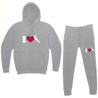 I Love Water Skiing, Water Skiing Hoodie & Jogger Set | Artistshot