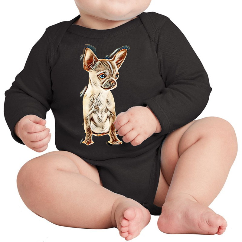 Best Dog Ever Long Sleeve Baby Bodysuit by Kemnabi | Artistshot