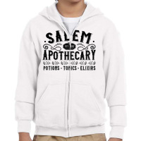 Womens Basic Witch Salem Apothecary Herbalist Elixir Tonic Potion Ragl Youth Zipper Hoodie | Artistshot