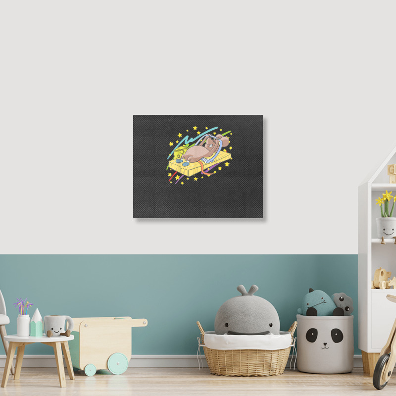 Mouse Trap Animals Funny Cute Landscape Canvas Print | Artistshot