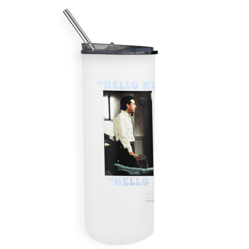 Womens Seinfeld Newman And Jerry V Neck T Shirt Skinny Tumbler | Artistshot